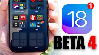 iOS 18 BETA 4  A Long Awaited FEATURE [upl. by Ebbie]