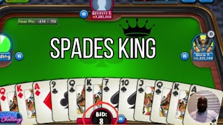 Playing Spades Plus  quotWhen Spades break thats when I eat—running down the gamequot  Spades King [upl. by Yorled436]