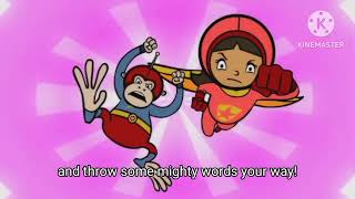 WordGirl Theme Song Lyrics 2009 [upl. by Elreath]