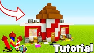 Minecraft Tutorial How To Make A Firework Shop quotCity Tutorialquot [upl. by Eeneg]