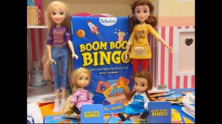 Who Wins  Mother  Daughter Disney Bingo Challenge  Rapunzel amp Belle toddlers  Playing Fun Game [upl. by Roshelle210]