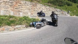 Unfall Stilfser Joch  BMW S1000rr [upl. by Frederick900]