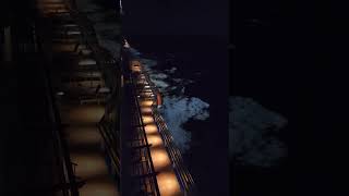 Cabin view of Sea onboard Mardi Gras Cruise ship  day and night [upl. by Fruma]