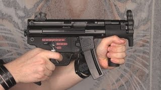 Airsoft MP5K WE quotApachequot [upl. by Elfreda818]