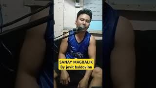 Sanay Magbalik  jovit baldivino karaoke trending goodvibesalways subscribers jovitbaldivino [upl. by Niobe332]