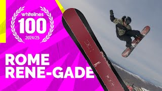 Rome ReneGade 2025 Snowboard Review [upl. by Fulmer708]