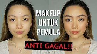 MAKEUP UNTUK PEMULA ANTI GAGAL  GELANGELICCA [upl. by Atirres]