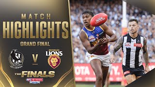 2023 Toyota AFL Grand Final Highlights  Collingwood v Brisbane [upl. by Erbma]