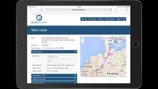 AeroPlus Flightplan App Autorouter AG integration [upl. by Rebmak855]