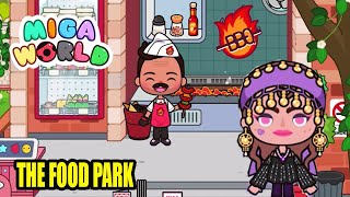 Miga Town My World  ⭐ NEW locations flea market amp food park ⭐ [upl. by Thapa86]