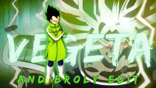 Vegeta vs Broly edit  SDP interlude [upl. by Orten]