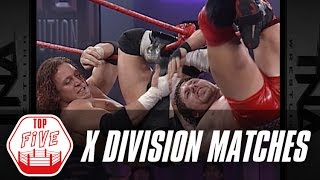 Top 5 X Division Matches  Fight Network Flashback [upl. by Kariotta]