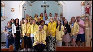 Missa em Trovas Congresso Brasileiro de Trovadores  Igreja da Barra do Jucu Vila Velha ES 2023 [upl. by Ainitsirhc97]