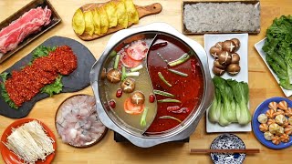 The traditional secret of Sichuan spicy hot pot of Chinese cuisinesuper large hot pot [upl. by Nwadrebma]