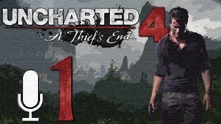 UNCHARTED 4 A Thiefs End Walkthrough HD  Intro  Part 1 Hard w Commentary [upl. by Rowe]