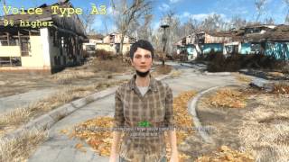 Fallout 4 mod Higher Voice For Curie 日本語化 [upl. by Mathe]