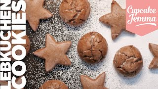 Lebkuchen Recipe  Christmas Cakey Cookies  Cupcake Jemma [upl. by Anialam239]