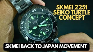 SKMEI 2256 SEIKO SERIES PROSPEX TURTLE [upl. by Nnylak]