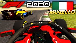 PLAYING THE F1 2020 TUSCAN GRAND PRIX Onboard F1 Race at Mugello [upl. by Kirstyn]