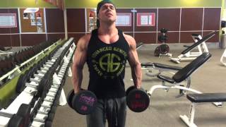 Building Massive Delts with Dumbbell Upright Rows [upl. by Hwang760]