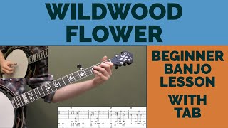 Wildwood Flower  Guitar Lesson Tutorial  Country Bluegrass Flatpicking [upl. by Sackville]