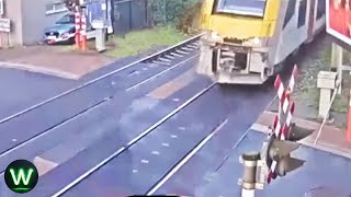 Tragic Moments Shocking Train Moments Filmed Seconds Before Disaster That Are Pure Nightmare Fuel [upl. by Indys]