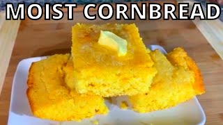 The Best Cornbread Recipe From Scratch [upl. by Koziel]