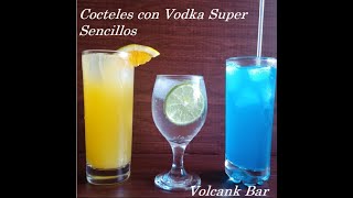 Cocteles Con Vodka Super Sencillos [upl. by Kirchner]