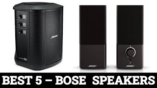 Top 5 Best Bose Speakers Review 2024 [upl. by Ettesyl]