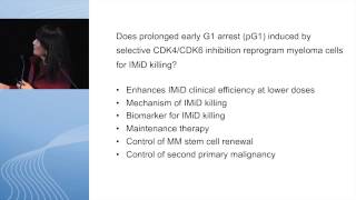 Integrative whole transcriptome sequencing and cyclins in myeloma and MCL therapy [upl. by Goat]