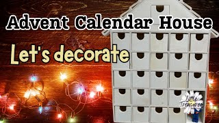 Watch Us Decorate Our Wooden Advent Calendar for Christmas [upl. by Harlene76]