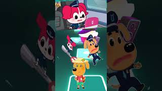 Incredibox Sprunki Colour Dance Challenge  Tiles Hop Shorts funny incredibox sprunki colourdance [upl. by Juliette]