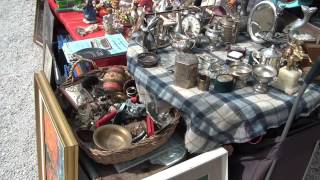 Mercatino Conca dOro Antiques Collectible Vintage Market in Rome [upl. by Magnolia]