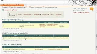 KudoZ term help using Term search [upl. by Hsirrap]