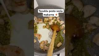 Makarna keyfi 🍝 makarna yemek pestolumakarna tavuklupestolumakarna [upl. by Johna531]