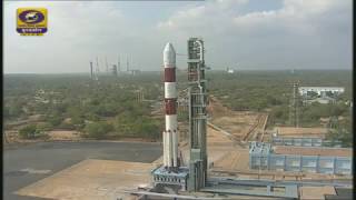 ISRO PSLV C37 Launching 104 World record Satellites [upl. by Hertzfeld]