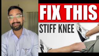 Stiff knee Surgery by arthroscopy IndianArthroscopySocietyOnline [upl. by Duquette166]