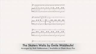 The Skaters Waltz  Violin amp Piano [upl. by Airaet]