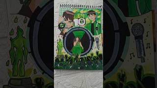 Ben 10 theme song ✨ sunidhi chauhan live concert youtubeshorts ytshorts iim painting drawing [upl. by Essie684]