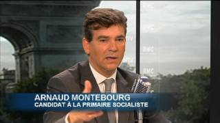 Montebourg accuse Aubry davoir protégé Guérini [upl. by Aleron]