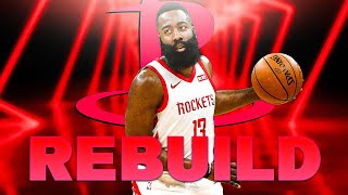 HOUSTON ROCKETS REBUILD IN THE CURRY ERA NBA 2K25 [upl. by Nnylyaj246]