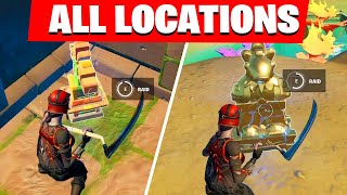 Raid an Artifact from Stealthy Stronghold and from Coral Castle Fortnite [upl. by Esorylime]