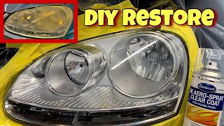 The BEST Guide to Restore Headlights PERMANENTLY [upl. by Eulalia]