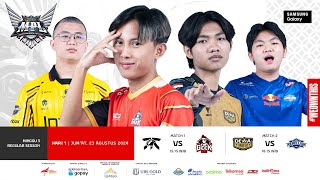 🔴 LIVE  MPL ID S14  Regular Season Hari 1 Minggu 3  Bahasa Indonesia [upl. by Enailil398]