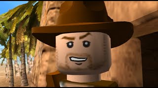 LEGO Indiana Jones The Original Adventures PSP Part 5 Pursuing the Ark Walkthrough [upl. by Atirma819]