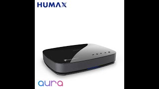 Humax FVPAURA4KGTR1TB 1TB 1000GB 4K Freeview Play Android TV Recorder UNBOXING [upl. by Eniaj]