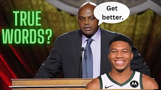 Charles Barkley believes Giannis Antetokounmpos style isnt going to work longterm for Milwaukee [upl. by Romney]