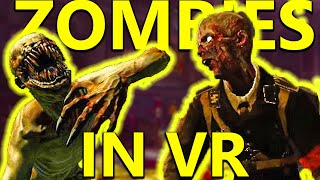 You CAN Play Call Of Duty ZOMBIES IN VR Kino Der Toten [upl. by Ramilahs49]