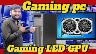 Low price Gaming PC  Gaming LED  GPU  gaming pc build in pakistan  hallroad Lahore [upl. by Demott813]