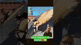 Roofers Workers R Dope🫡💯Much Respect for their hard work 💯🫡OgeeReactions YouTube HomeDepot [upl. by Frodi394]